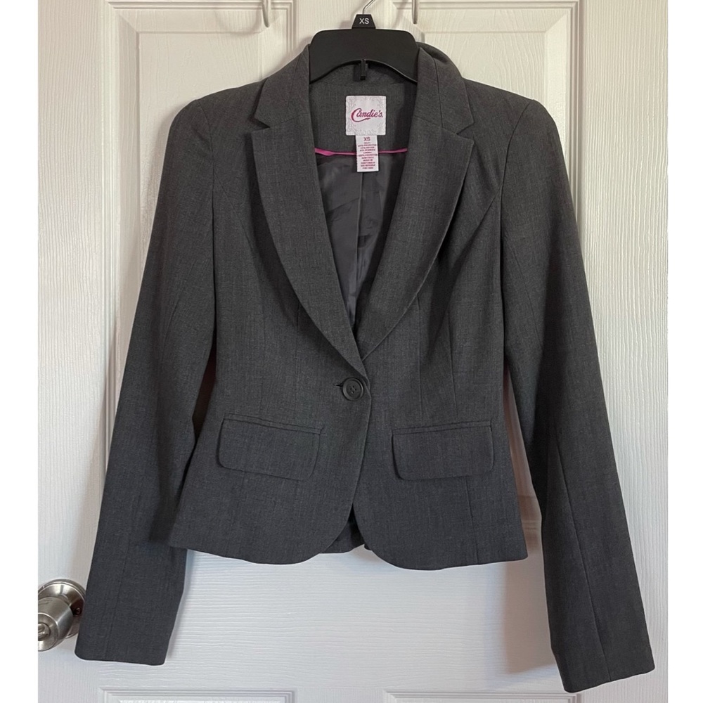 Candie’s Gray Blazer